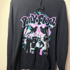Pink Floyd Graphic Hoodie Sweatshirt Black XXL Licensed Band Merch 2022